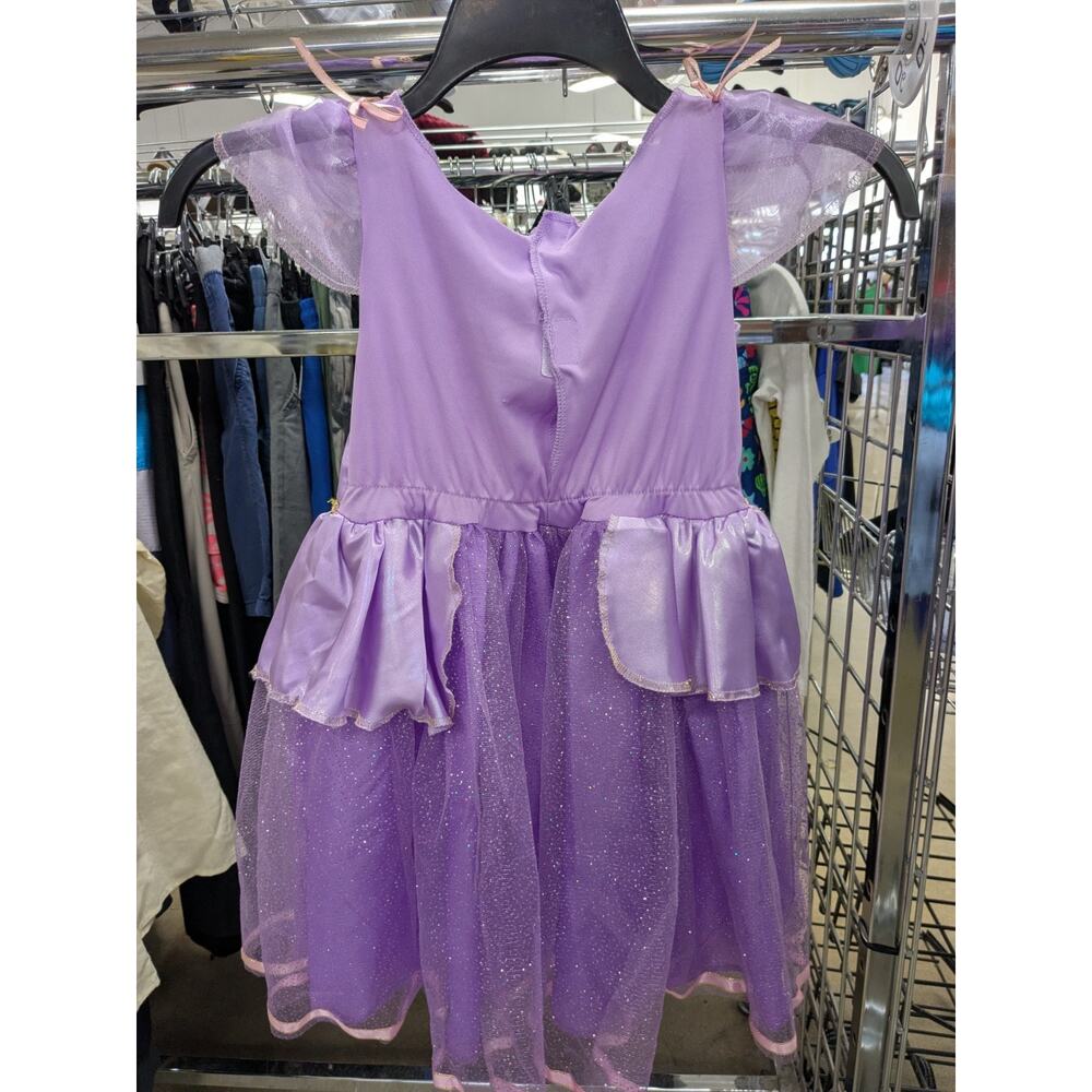 Disney Tangled Rapunzel Halloween Costume CHILD Small 4-6X EUC - Picture 2 of 3